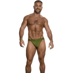 Garçon Thong Khaki - MAAT S - Heren Ondergoed - String voor Man - Mannen Thong