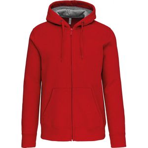 Sweatshirt Unisex 3XL Kariban Lange mouw Red 80% Katoen, 20% Polyester