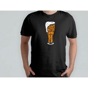 Save water drink beer - T Shirt - BeerLovers - CraftBeer - BeerTime - BeerLife - BierLiefhebbers - AmbachtelijkBier - BierLeven - BierSfeer