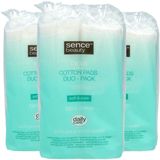 Sence Wattenschijfjes Rond Duo Pack - 3 x 140 stuks - Voordeelverpakking