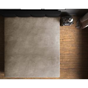 Sleeptime Velvet Hoeslaken - DE MEEST ZACHTE HOESLAKEN - 180x200 - Taupe