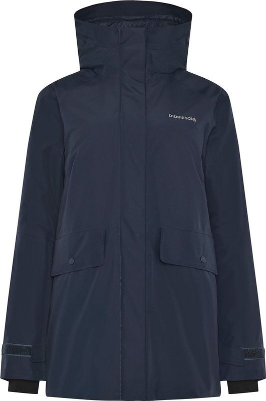 Didriksons - Tuva - Damesparka - Waterdicht - Verstelbare Capuchon - Functionele Zakken