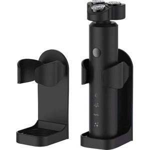 Tandenborstelhouder - Houder Elektrische Tandenborstel - Kleur Zwart - zonder boren - geschikt voor Oral B Toothbrush - Zelfklevend hangende houder
