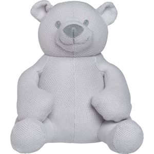 Baby's Only Knuffelbeer Classic - Teddybeer - Knuffeldier - Baby knuffel - Zilvergrijs - 35 cm - Baby cadeau