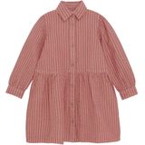 Noppies - Perry - Jurk - Beige - Katoen - Lange Mouw - Knielengte