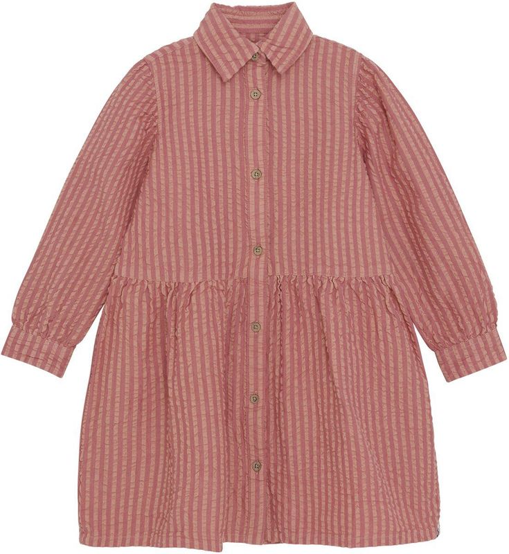 Noppies - Perry - Jurk - Beige - Katoen - Lange Mouw - Knielengte