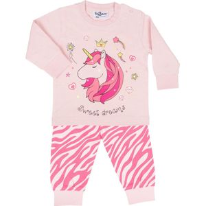 Fun2Wear - Unicorn - sweet dreams - kinder - pyjama - Aurora Pink / maat 98