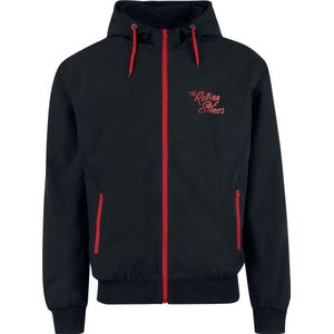 The Rolling Stones Vintage Tongue Heren Windbreaker - zwart - S