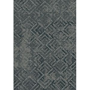 Dutch Lifestyle - Vloerkleed Star ecru/antraciet/zilver 160x230cm