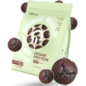 QNT Vegan Protein Zero Sugar Chocolate Muffin 500 gram