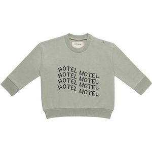 Little Indians Trui Hotel Motel Junior Katoen Groen Maat 86