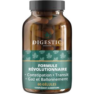 Digestic - Detox Kuur - 100% Natuurlijk - 60 Capsules - Laxatief tegen Constipatie