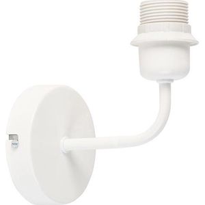 QAZQA matt - Retro Wandlamp voor binnen - 1 lichts - D 150 mm - Wit - Woonkamer | Slaapkamer | Keuken