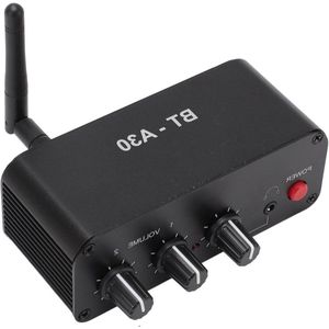 Allecto Plus - Bluetooth Geluidsvoorversterker voor Phono Draaitafel - Stereogeluid NE5532 Opamp - 3,5 mm Poort - Phono Luidspreker