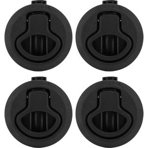 61 mm/24 inch Marine Flush Pull Slam Latch - Ronde Ring Lock voor Luiken Jachten RVs - Boot Kast Hardware