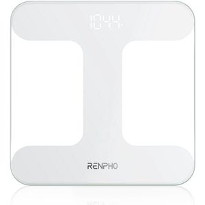 Badkamerweegschaal voor nauwkeurige lichaamsmeting met LED-display - Capaciteit 180 kg