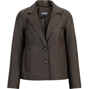 DreiMaster Leren blazer