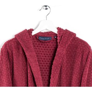 Bordeaux Katoenen Badjas met Capuchon - Zeemeermin XXXL