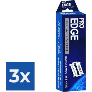 Pro Edge Double Edge Blade 100 Stuks - Voordeelverpakking 3 stuks