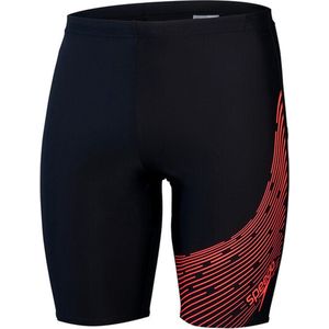 Speedo - Medley Logo - Sportzwembroek - Zwart/Rood