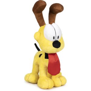 Odie de hond van Garfield Pluche Knuffel 34 cm - Garfield The Movie 2024 - Garfield Plush Speelgoed Toy Cat Kat Oddie Jon Arbuckle Doc Boy Nermal Liz Wilson Arlene - Knuffelbeer Oranje beer Poes Hond Dog Pup