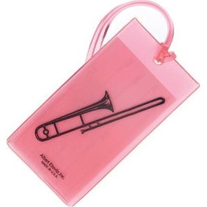 Zachte kofferlabel trombone