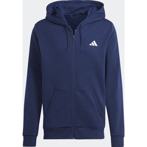 adidas Performance Club Teamwear Tennis Ritshoodie - Heren - Blauw- XL