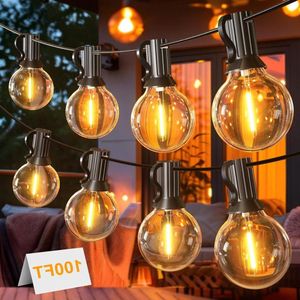 Lichtsnoer 30M Lampjes Slinger Afstandsbediening - Buiten IP45 Waterdicht Warmwit - Feestjes Bruiloften Terras Tuin