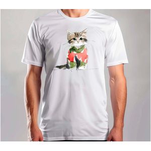 Candy Paws - T Shirt - MerryChristmas - ChristmasVibes - Funny - Sarcasm - VrolijkKerstfeest - Kerstmis - Grappig - Sarcasme - Kat - Cat