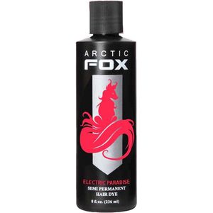 Electric Paradise, semi permanente haarverf UV Neon rood/roze - 236 ml - Arctic Fox