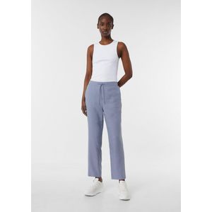 comma - Jogpants - Zwart - Relaxte Pasvorm - Taps Toelopende Pijpen