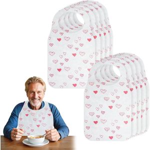 Waterdicht en Oliebestendig Roze Schort voor Volwassenen - Lichtgewicht en Wegwerp - Ideaal voor Reizen, Camping en Koken