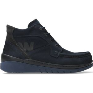 Wolky Veterschoenen Zoom donkerblauw Nubuck