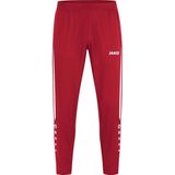Jako Power Vrijetijdsbroek Dames - Rood / Wit | Maat: 34