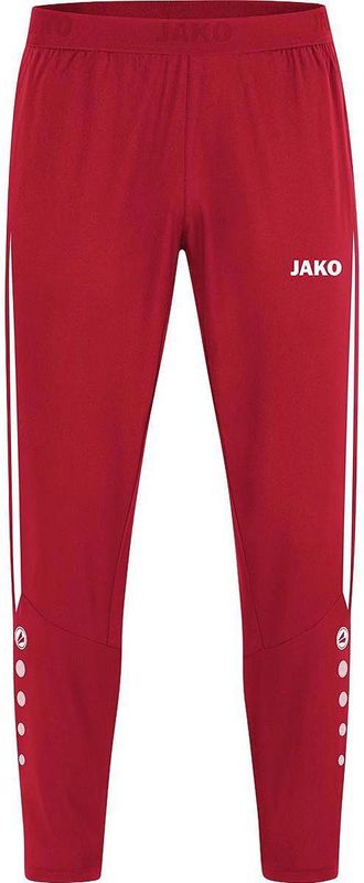 Jako Power Vrijetijdsbroek Dames - Rood / Wit | Maat: 34
