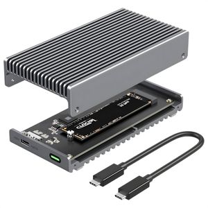 iMounts USB4 SSD Behuizing enclosure – 40 Gbps Thunderbolt - M.2 NVMe SSD - USB4 - M.2 SSD behuizing voor Mac & Windows