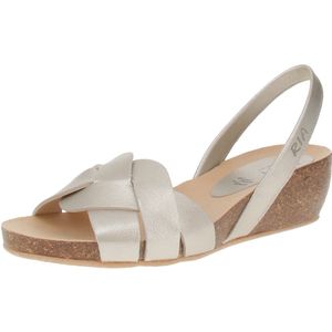 Ria Menorca 33200-40349 - Damesschoenen sandalen - Metaalnerf-Parel