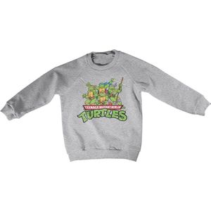 Teenage Mutant Ninja Turtles Teeange Mutant Ninja Turtles Distressed Group Kids Sweatshirt Kinder Heather-Grey-6 Jahre