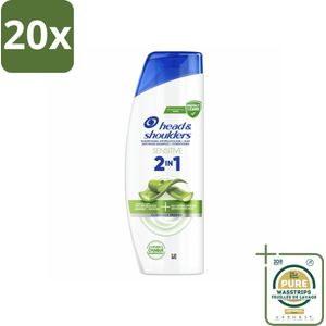 20 x Head & Shoulders – 2-in-1 – Sensitive – 300 ml - Grootverpakking - Anti-roos Shampoo - 2-in-1 Shampoo - Shampoo Tegen Roos - Hydraterende Shampoo - Dagelijkse Shampoo