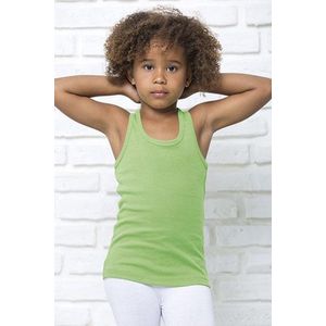 Fruit of the Loom T-shirt Kinderen maat 116 (5-6) 100% Katoen 5 stuks (Lime Green)