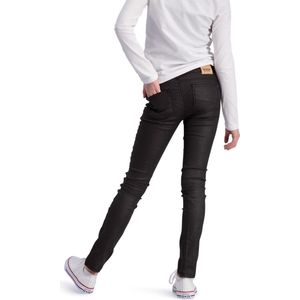 Meisjes Toucan Zwart - Spijkerbroek Coated Stretch Denim Skinny