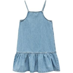 Denim Onder knielengte Jeanskleid