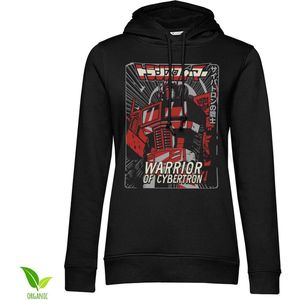 Transformers Warrior Of Cybertron Girls Damen Hoodie Black-S