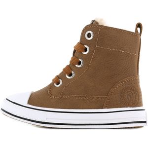 Veterschoenen | Meisjes, jongens | Cognac | Warm gevoerd | Shoesme | Maat 24
