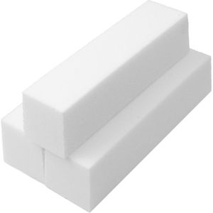 Nagel Polijstblok - Wit / Set 3 stuks | Nagelverzorging | Manicure | Fashion Favorite