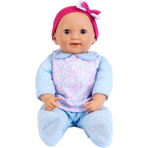 Klein Toys Princess Coralie interactieve babypop – 46cm groot – meer dan 30 functies slaap-, hoest, huil geluiden.