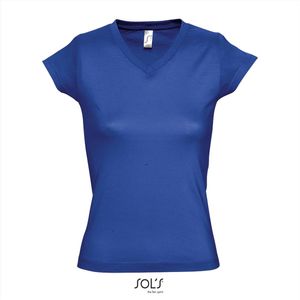 SOL'S - Women´s V-Neck-T-Shirt - Royal Blue - 100% Katoen
