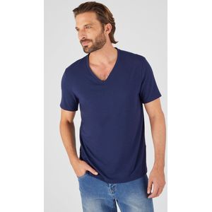 Damart - T-shirt tricot jersey Climatyl - Heren - Blauw - (102-109) L