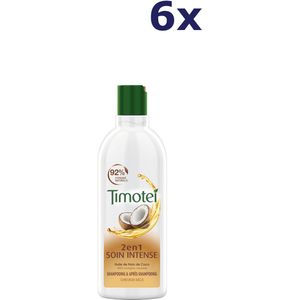 6x Timotei shampoo conditioner 2 in 1 Soin Intense 300ml