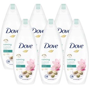 Dove Douchegel Calming - Pistachio & Magnolia - 6 x 500ml - Voordeelverpakking